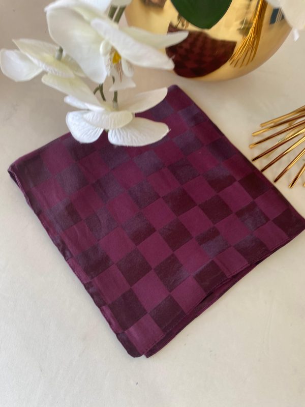 Dama Desen Jakar Eşarp – Magenta
