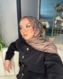 Su Yolu Pamuk Jakar Şal - Vizon