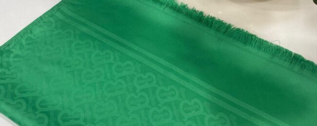 Burberry Pamuklu İpek Jakar Şal - Benetton - Organic ScarfsOrganic Scarfs