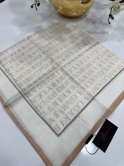 Bvlgari İpek Eşarp - Camel - Organic ScarfsOrganic Scarfs