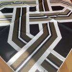 Colors Plus Marka Etnik Geometrik Desen Twill Eşarp - Haki