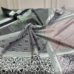 Colors Plus Marka Otantik Desen Twill Eşarp - Zümrüt