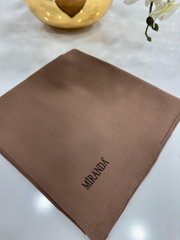 Comfort Kırinkıl Eşarp – Çikolata