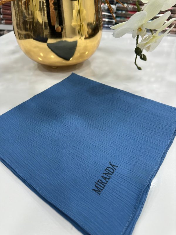 Comfort Kırinkıl Eşarp – İndigo