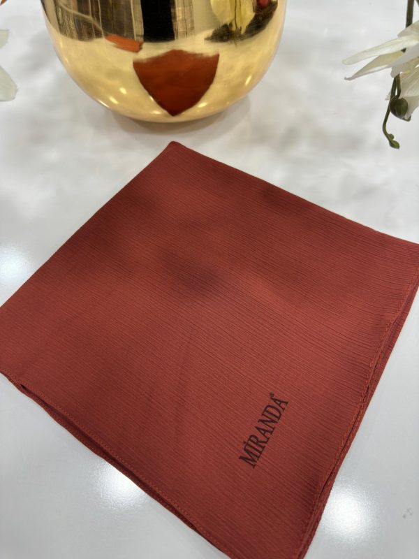 Comfort Kırinkıl Eşarp – Kiremit