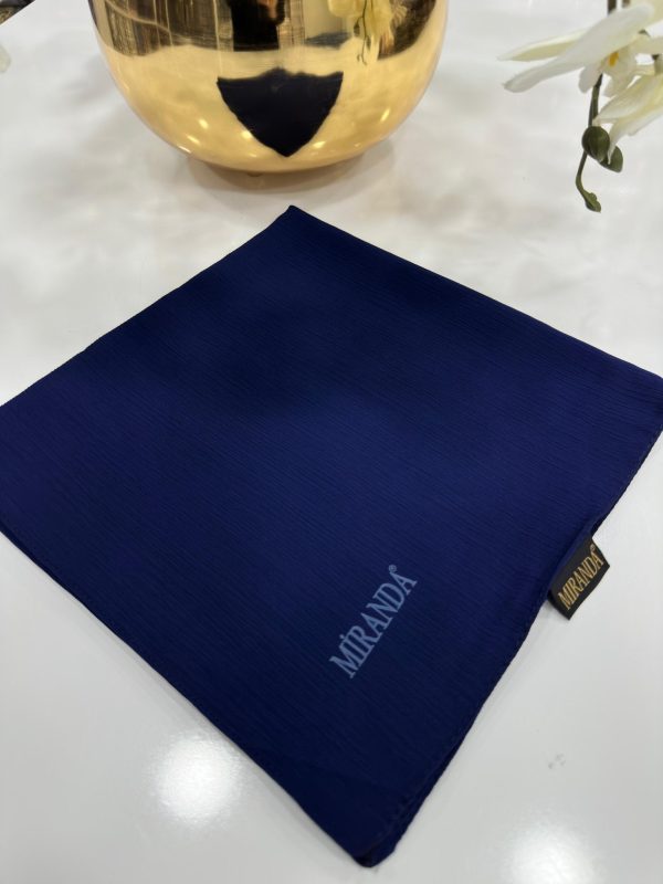 Comfort Kırinkıl Eşarp – Lacivert