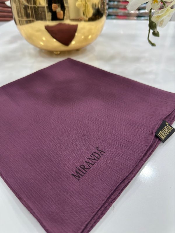 Comfort Kırinkıl Eşarp – Mürdüm