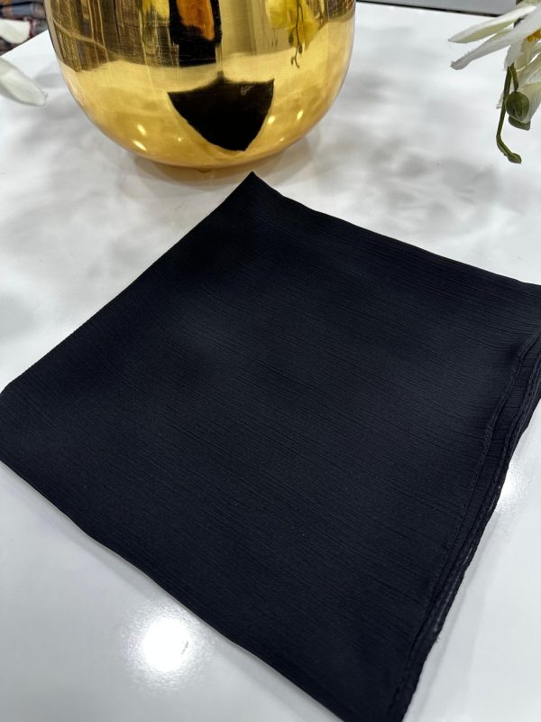Comfort Kırinkıl Eşarp – Siyah