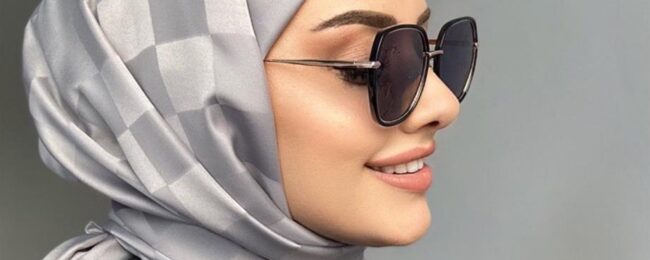 Dama Desen Jakar Şal - Gri - Organic ScarfsOrganic Scarfs