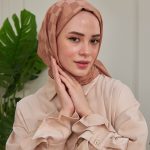 Dama Desen Jakar Şal - Karamel