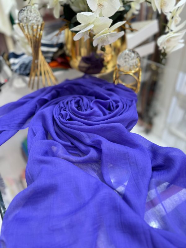 Dubai İpeği Şal - MORCİVERT - Organic ScarfsOrganic Scarfs