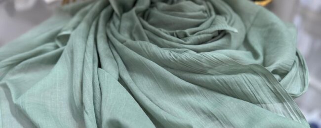 Dubai İpeği Şal - Su Yeşili - Organic ScarfsOrganic Scarfs