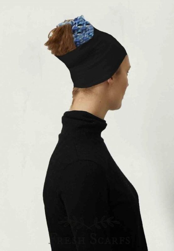 Düz Boru Bone – Siyah
