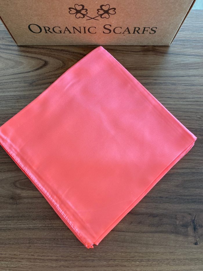 Düz Renk Twill Eşarp - Fuşya - Organic ScarfsOrganic Scarfs