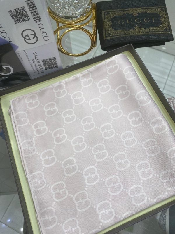 G Desen Twill İpek Eşarp – Latte