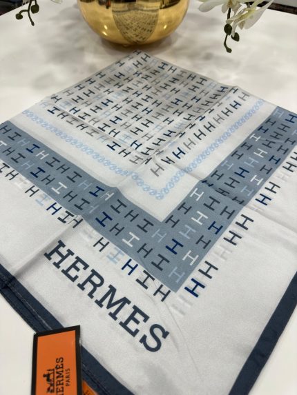 Hermes İpek Eşarp - Füme - Organic ScarfsOrganic Scarfs