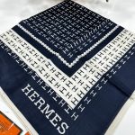 Hermes İpek Eşarp - Lacivert