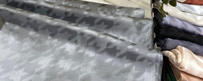 Kazayağı Desen Jakar Şal - Füme - Organic ScarfsOrganic Scarfs