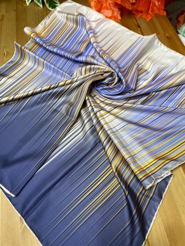 Line Twill Eşarp – Antrasit