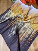 Line Twill Eşarp - Caramel - Organic ScarfsOrganic Scarfs