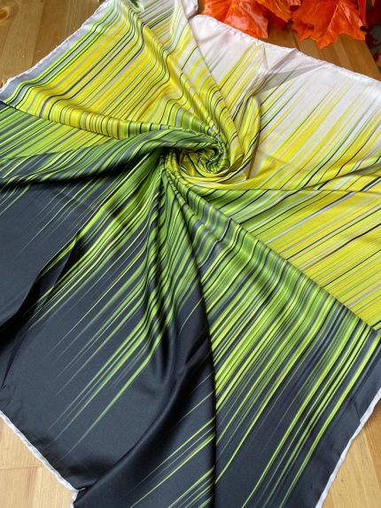 Line Twill Eşarp - Güne Bakan - Organic ScarfsOrganic Scarfs