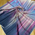 Line Twill Eşarp - Lacivert