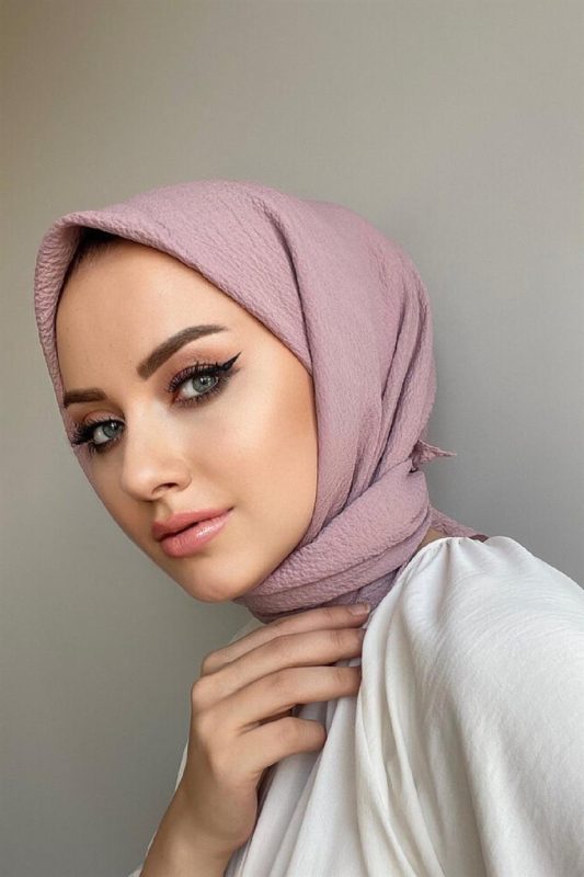 Naturel Eşarp – Lila