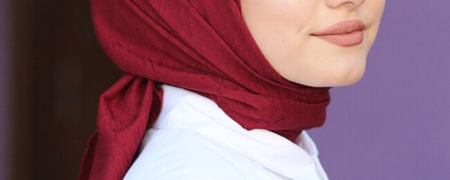 Organic Bambu Eşarp - Bordo - Organic ScarfsOrganic Scarfs
