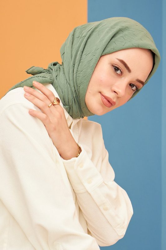 Organic Bambu Eşarp – Mint
