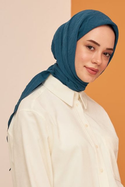 Organic Bambu Eşarp - Petrol - Organic ScarfsOrganic Scarfs