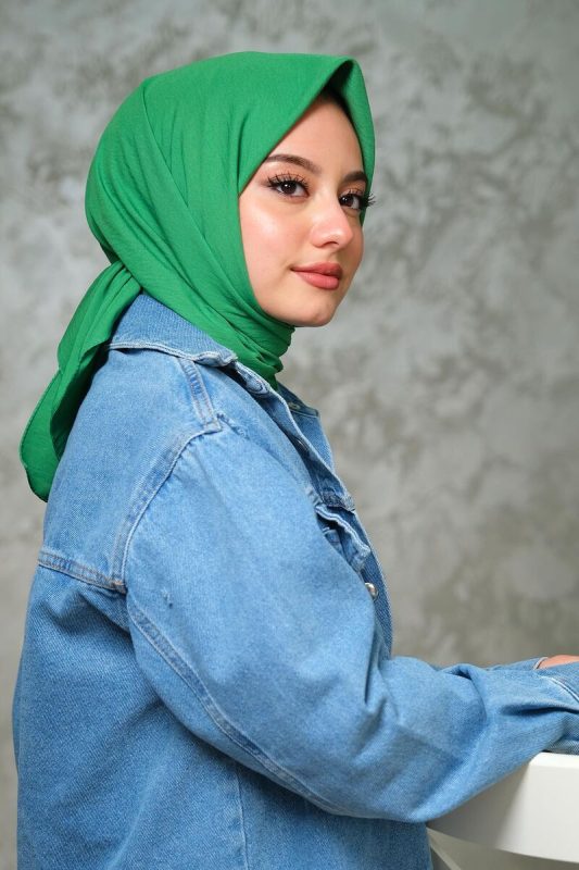 Organic Pamuk Kraş Eşarp – Benetton