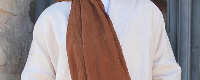Organic Scarfs Bambu Kraş Şal Modeli - Bakır - Organic ScarfsOrganic Scarfs