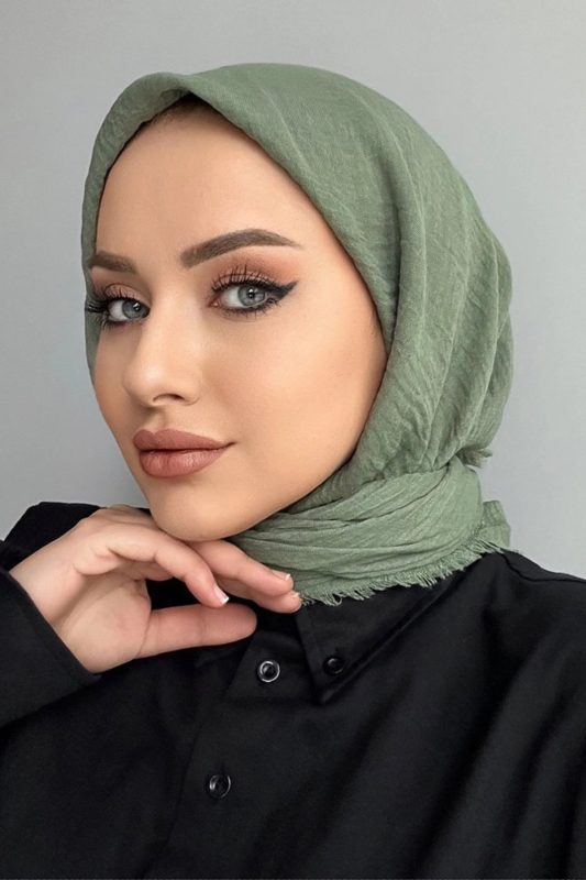 Organic Scarfs Bürümcük Eşarp – Çağla