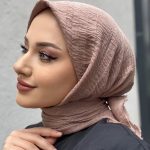 Organic Scarfs Bürümcük Eşarp - Sütlü Kahve