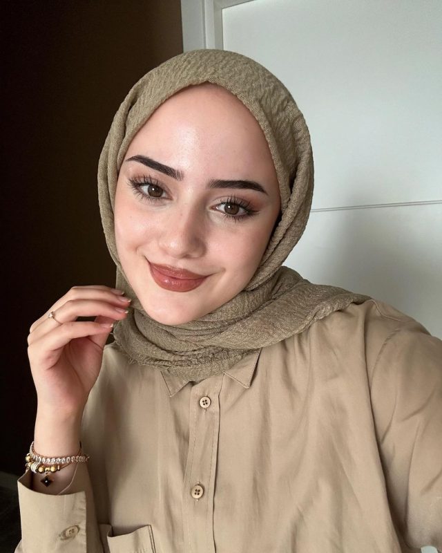 Organic Scarfs Bürümcük Şal Modeli – Bal Köpüğü