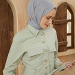 Organic Scarfs Bürümcük Şal Modeli - Gri