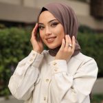 Organic Scarfs Pamuk Kraş Cazz Şal Modeli - Ağaç Kabuğu
