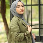Organic Scarfs Pamuk Kraş Cazz Şal Modeli - Füme