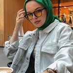 Organic Scarfs Pamuk Kraş Cazz Şal Modeli - Benetton