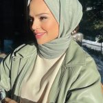 Organic Scarfs Pamuk Kraş Cazz Şal Modeli - Çağla