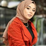 Organic Scarfs Pamuk Kraş Cazz Şal Modeli - Fındık