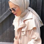 Organic Scarfs Pamuk Kraş Cazz Şal Modeli - Kum Beji