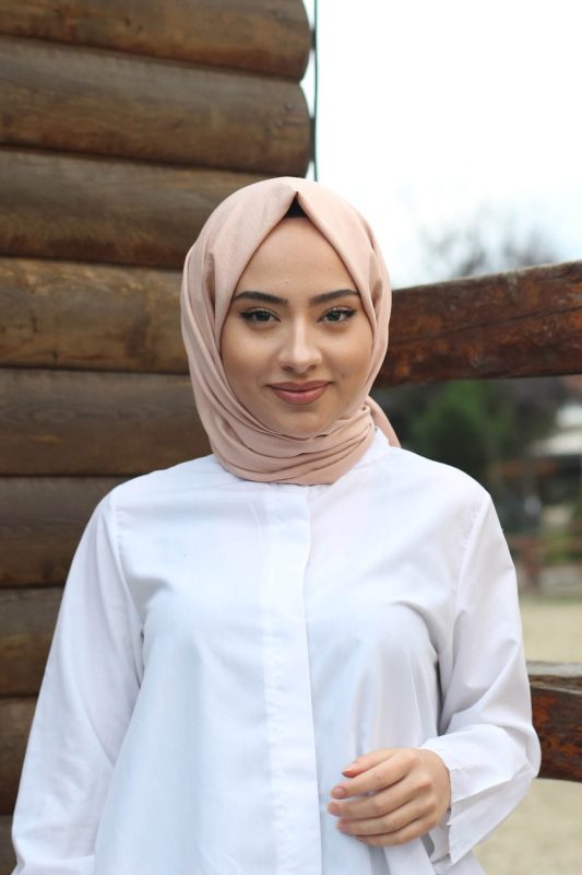 Organic Scarfs Pamuk Kraş Cazz Şal Modeli – Pamuk Şekeri