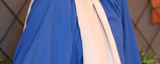 Organic Scarfs Pamuk Kraş Cazz Şal Modeli -Uçuk Pembe - Organic ScarfsOrganic Scarfs