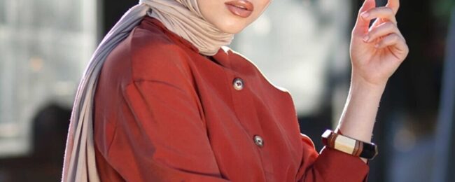 Organic Scarfs Tesettür Penye Şal Hijap Modeli - Açık Vizon - Organic ScarfsOrganic Scarfs