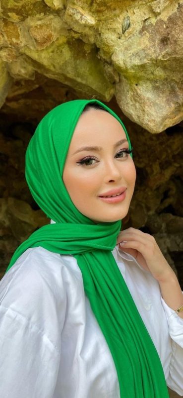 Organic Scarfs Tesettür Penye Şal Hijap Modeli – Benetton