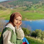 Organic Scarfs Tesettür Penye Şal Hijap Modeli - Çikolata