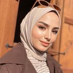 Organic Scarfs Tesettür Penye Şal Hijap Modeli - Latte