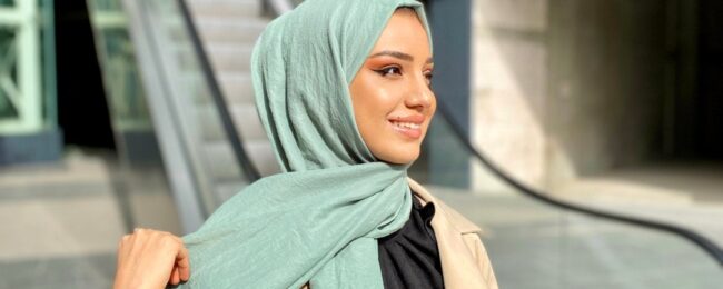 Oxygen His Serisi Pamuk Şal - Çağla - Organic ScarfsOrganic Scarfs