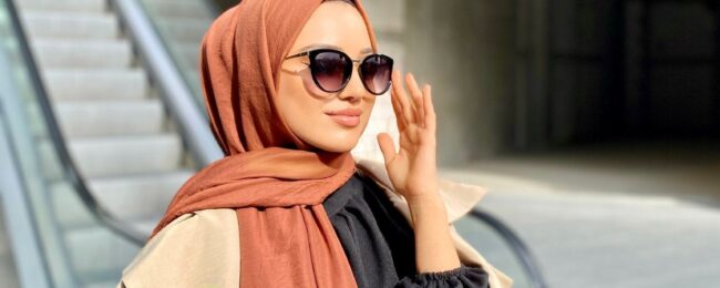 Oxygen His Serisi Pamuk Şal - Çikolata - Organic ScarfsOrganic Scarfs
